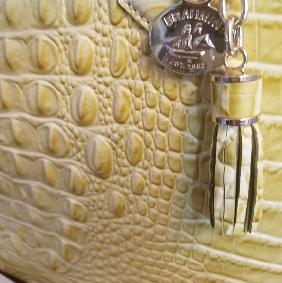 Brahmin Lemonade Medium Asher &  Wallet Set - Picture 6 of 16